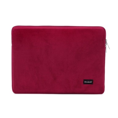 BOMBATA Baršunasta torba za laptop 13-14", bordo